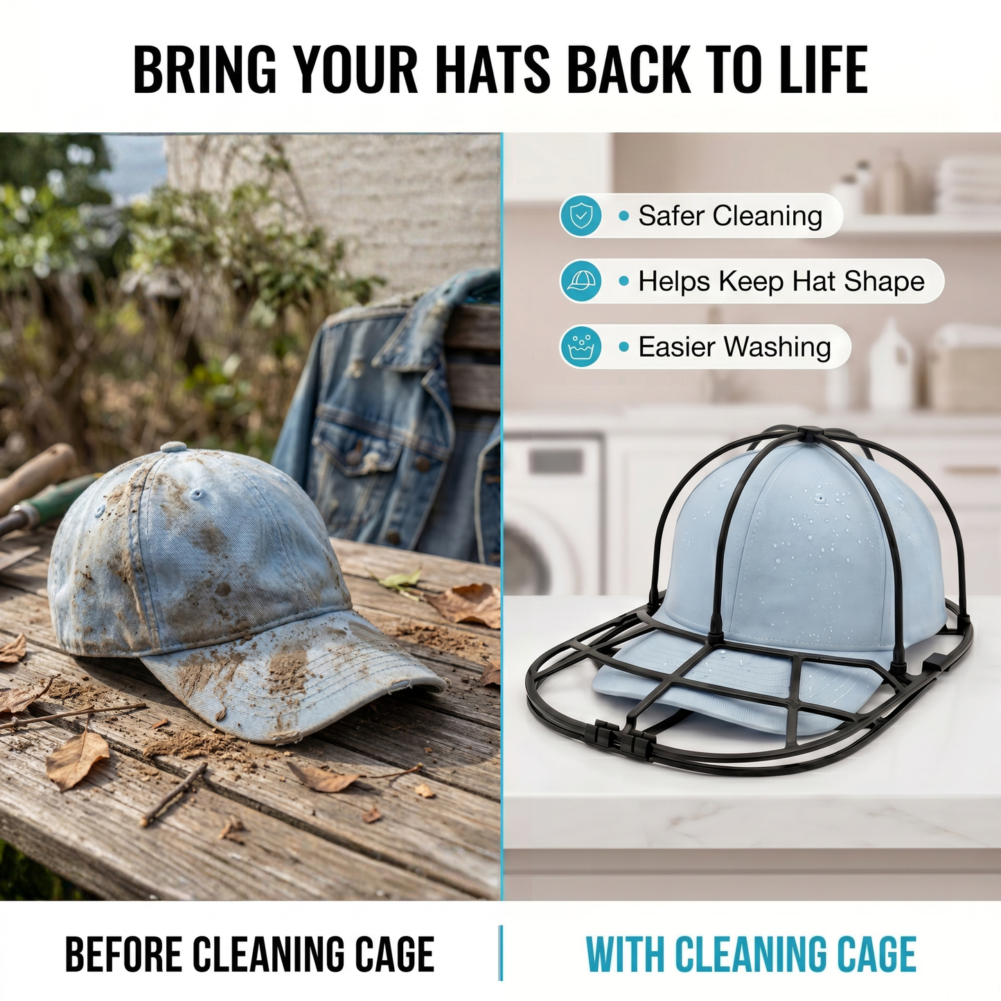 Hat Washing Cage