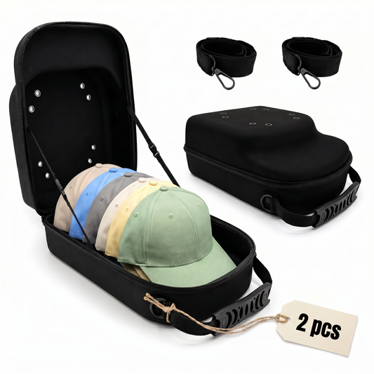 Hat Travel Case 2-Pack