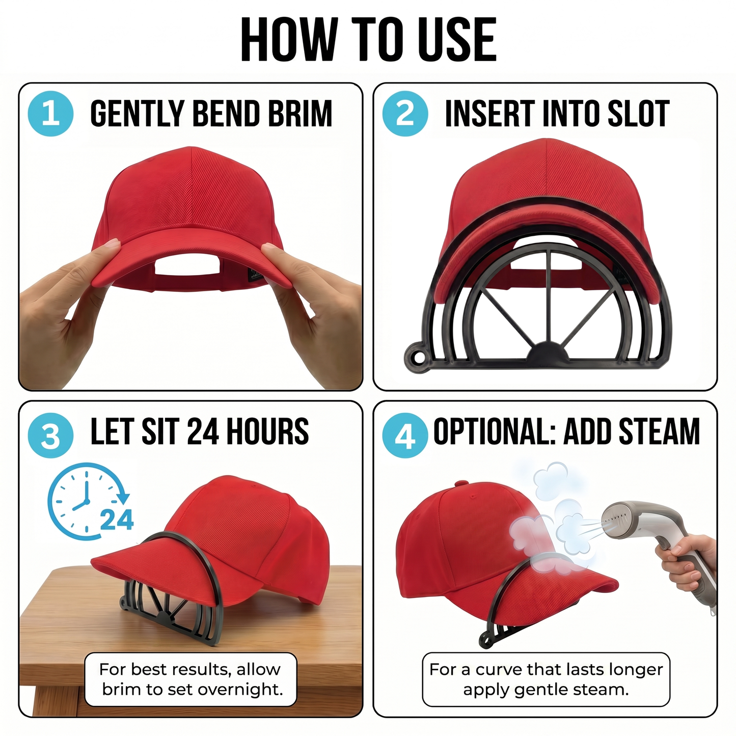 Hat Brim Bender 2-Pack