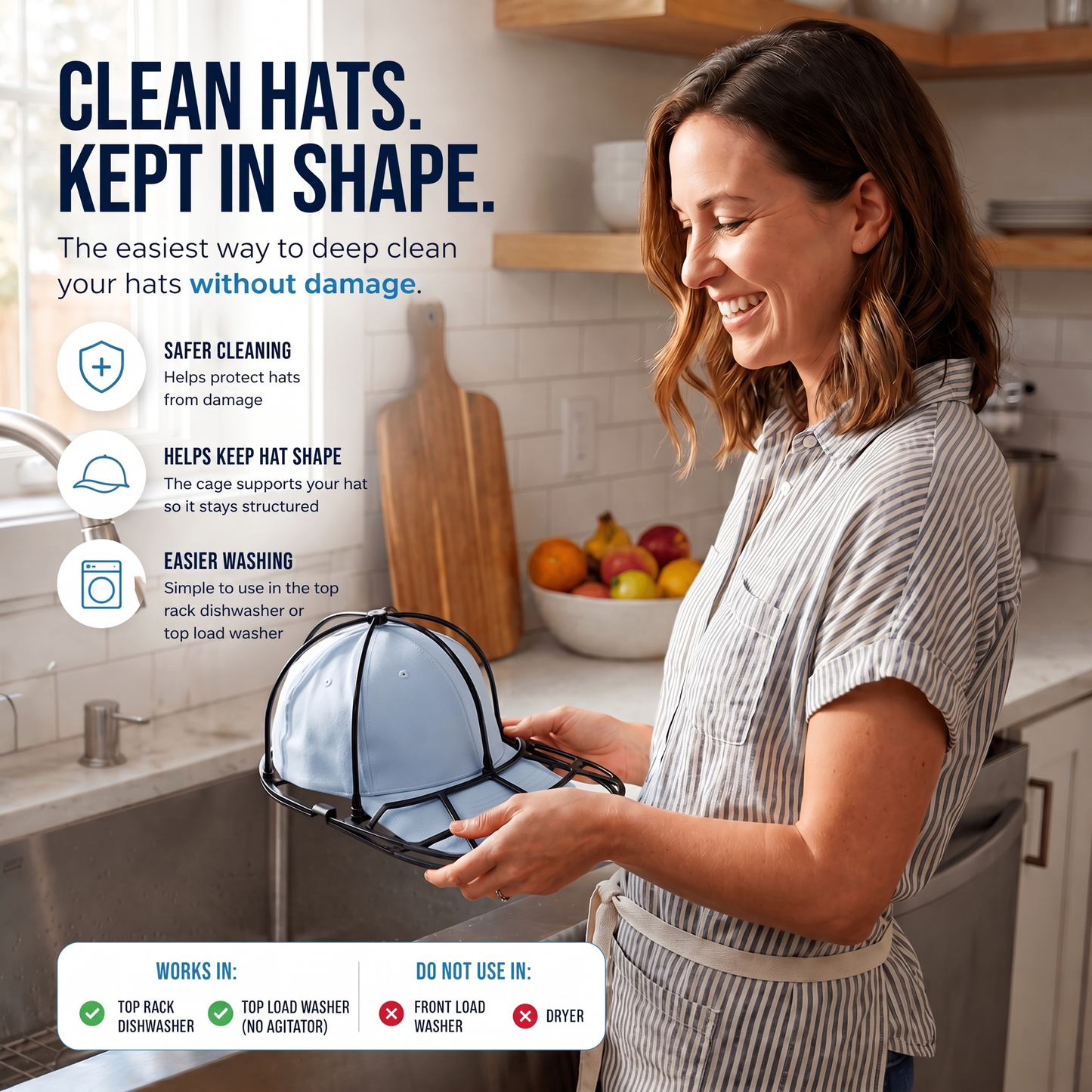 Hat Washing Cage