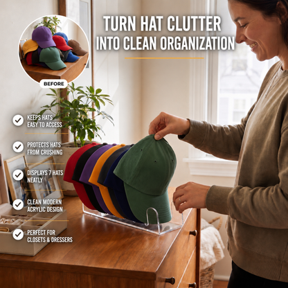 Hat Acrylic Rack 2-Pack