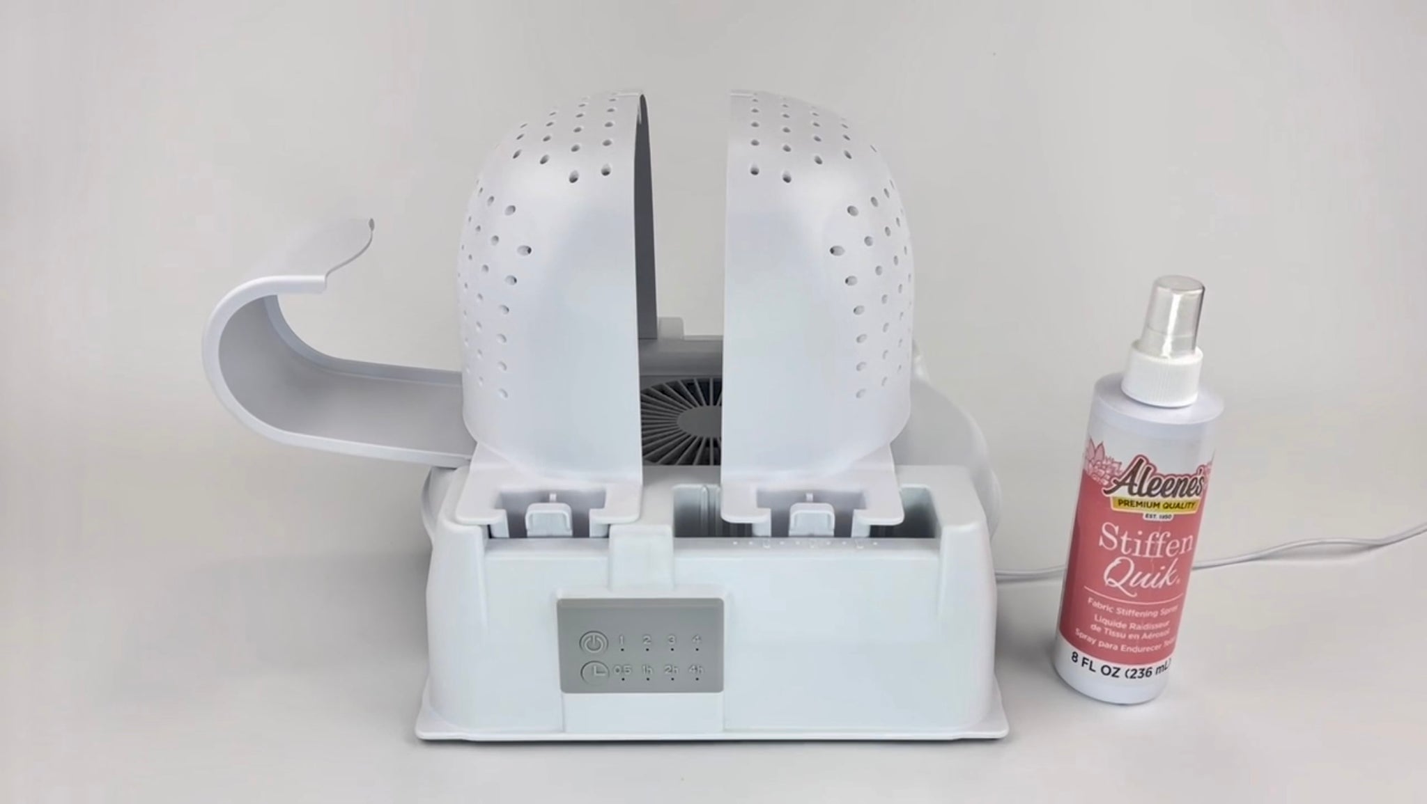 Hat Shaper tool demonstrating how to reshape a baseball cap with adjustable hat restoration features