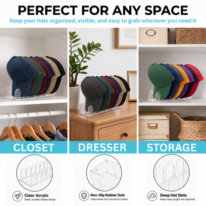 Hat Acrylic Rack 2-Pack